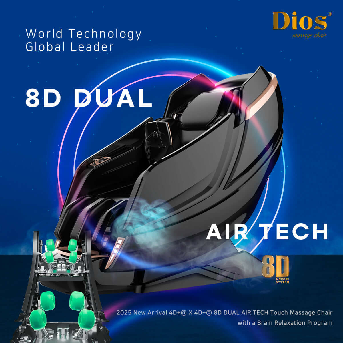 Dios-1288 8D Massage Chair