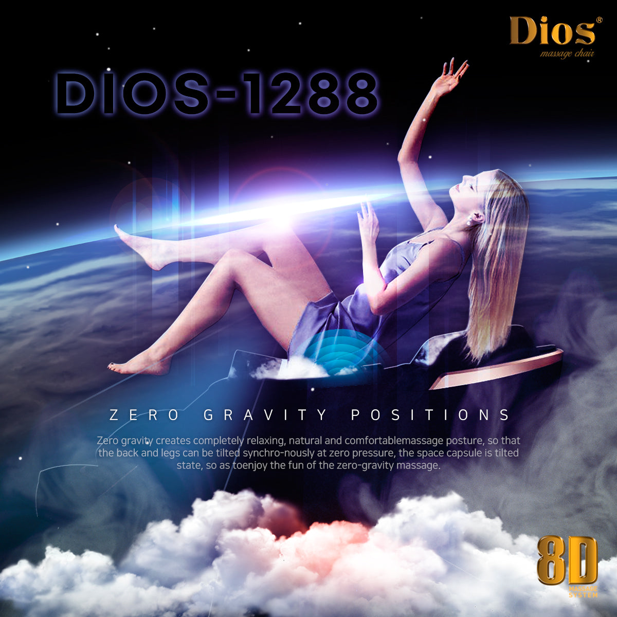 Dios-1288 8D Massage Chair