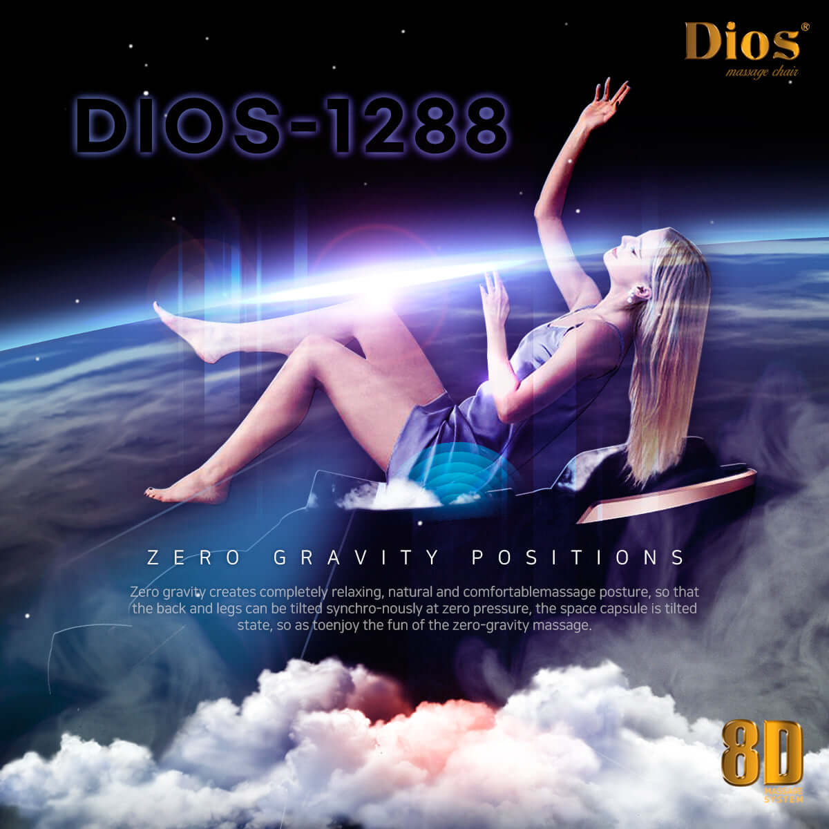 Dios-1288 8D Massage Chair