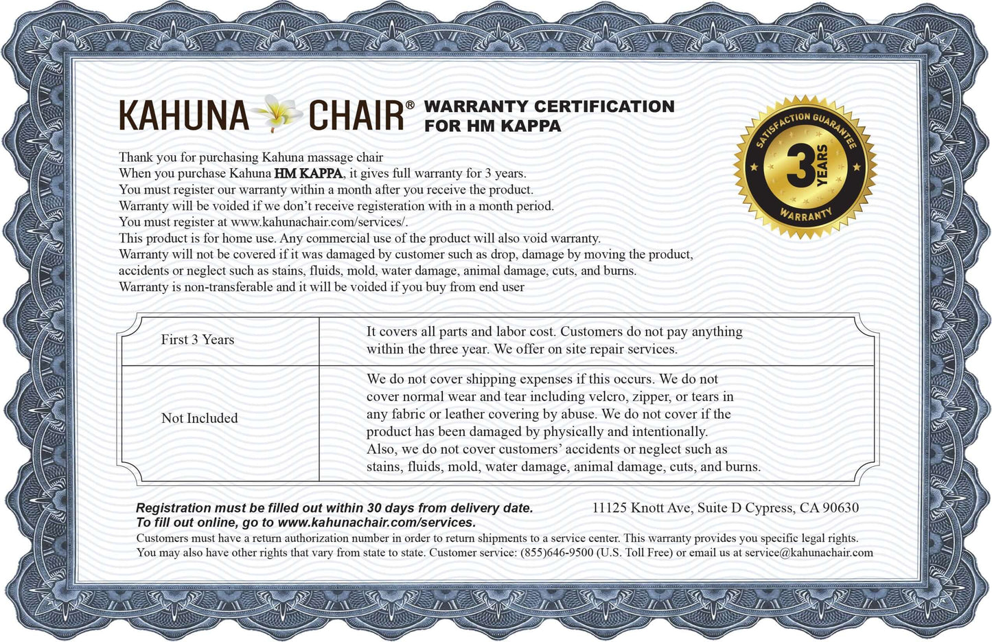 HM-Kappa Gold 4D Massage Chair