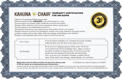 HM-Kappa Gold 4D Massage Chair